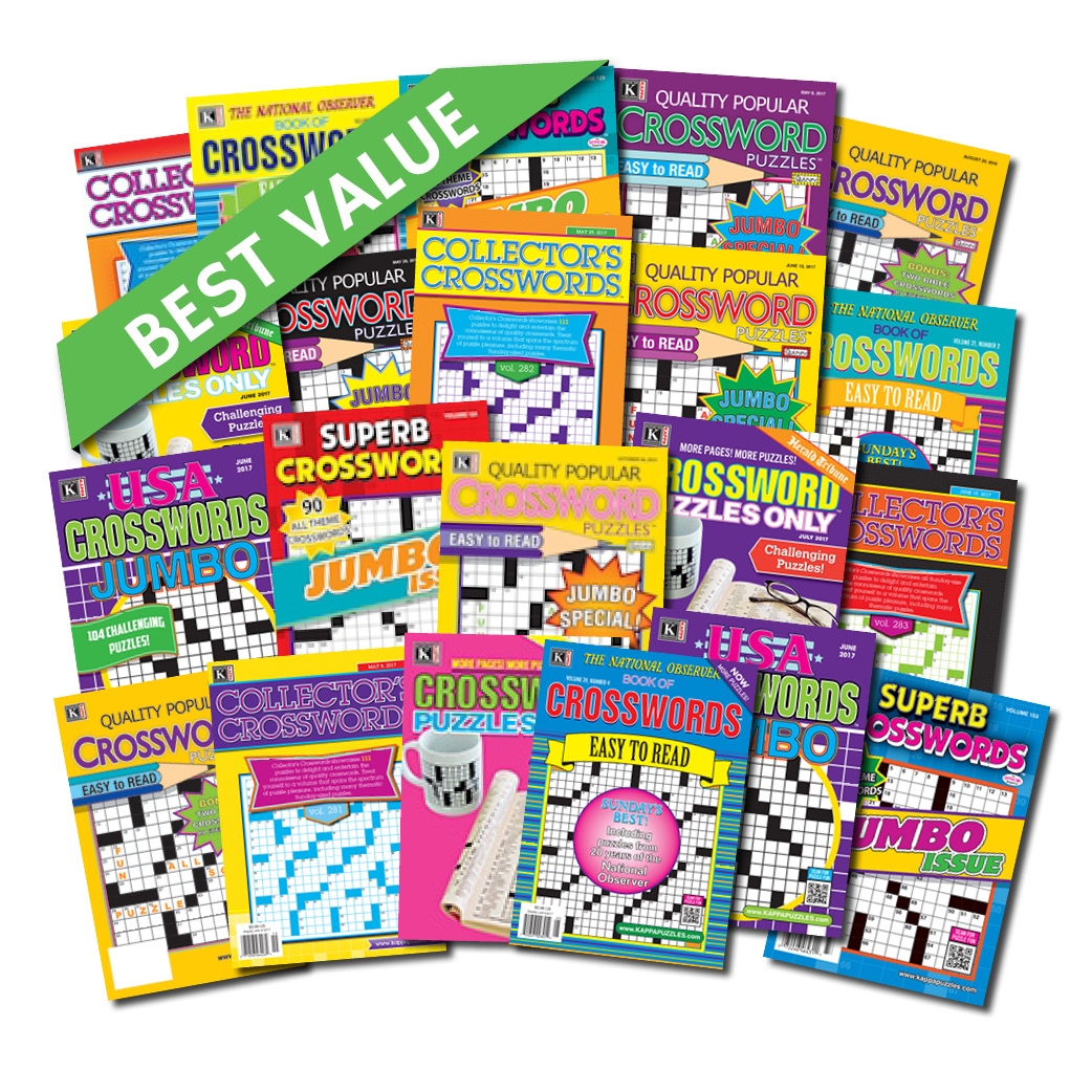 Crossword Puzzle Books Nearby