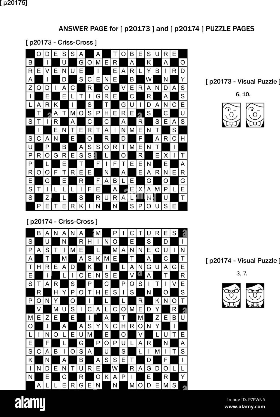 Crossword Puzzle Page