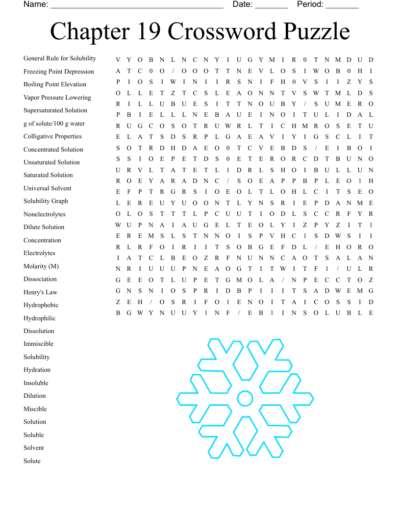 Crossword Search Puzzles