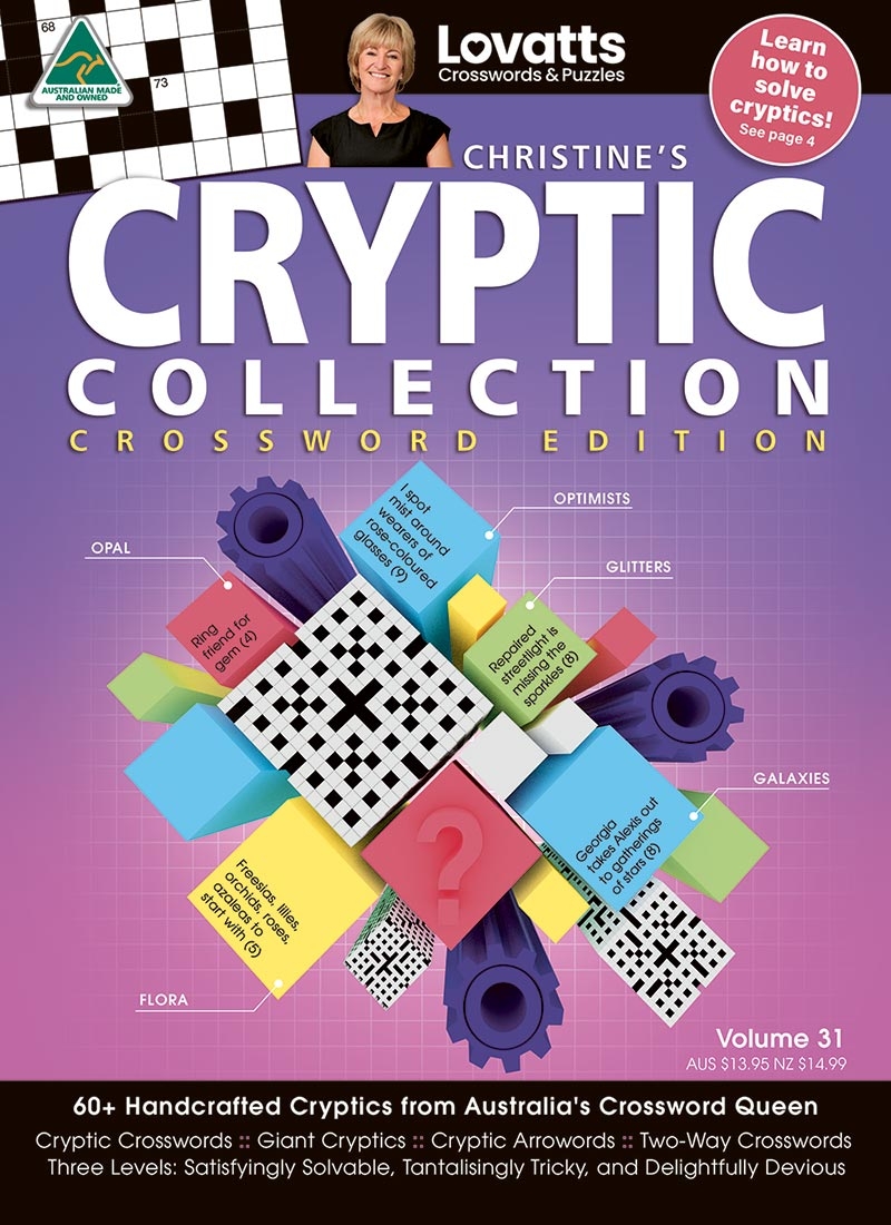 Christine s Cryptic Crossword Collection Magazine By Lovatts
