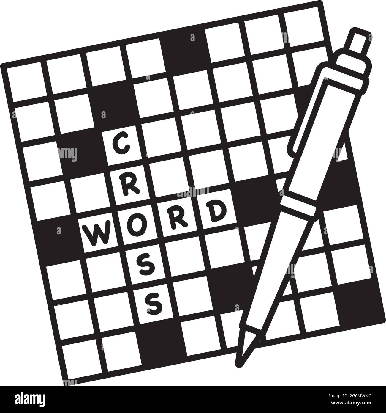 Crossword Game Cut Out Stock Images Pictures Page 3 Alamy