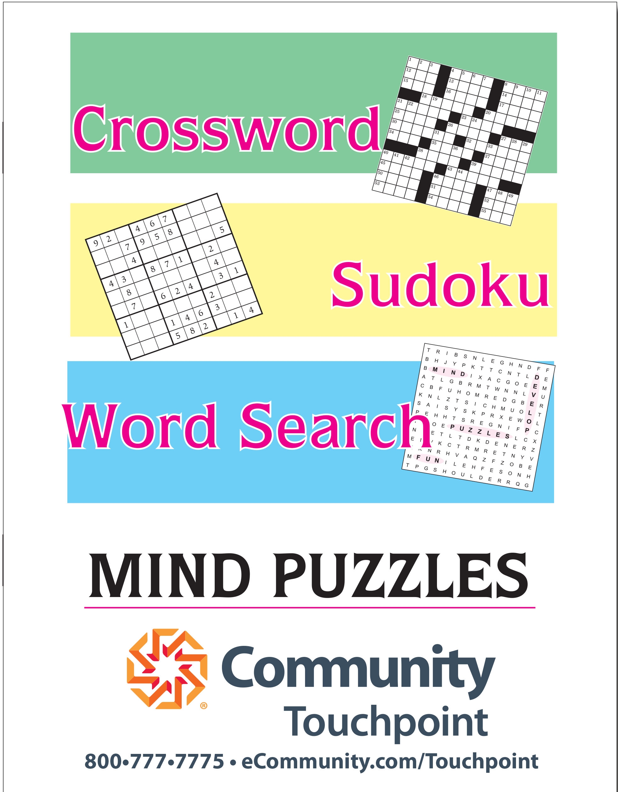 Book Crossword Puzzle