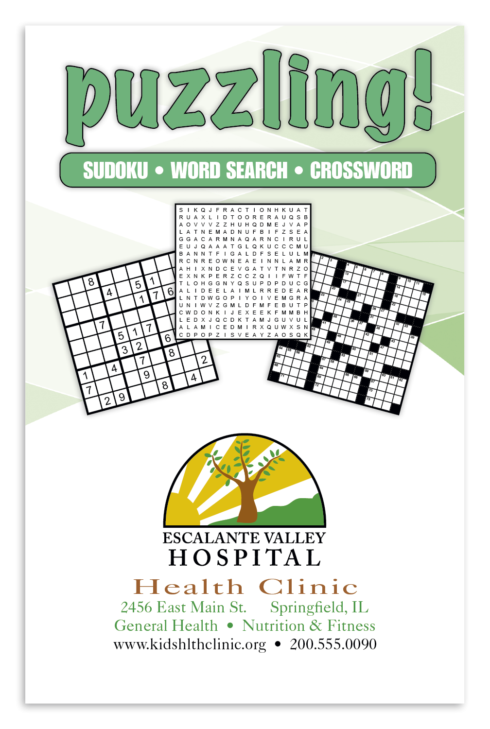 Puzzling Crossword Word Search Sudokus Book