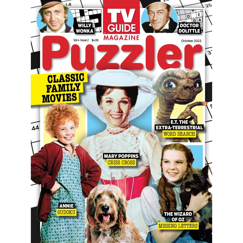 Subscribe Or Renew TV Guide Puzzler Magazine Subscription Save 70 