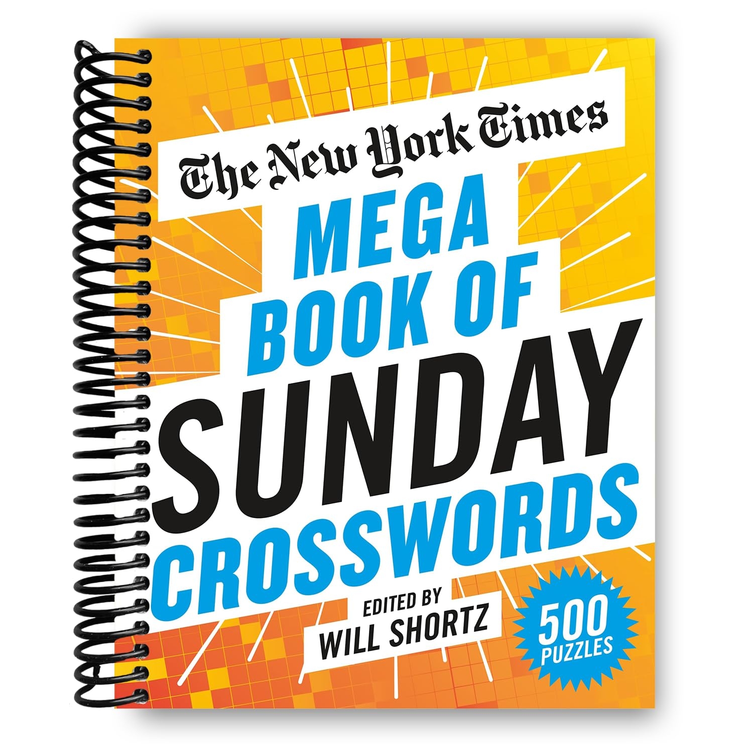 The New York Times Mega Book Of Sunday Crosswords 500 Puzzles Spiral bound The New York Times And Will Shortz The New York Times Will Shortz Amazon Books