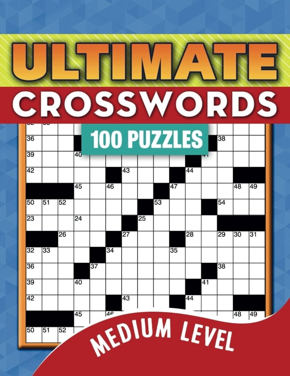 100 Ultimate Medium Crossword Puzzle Book For Adults Dive Into The World Of Cro EBay