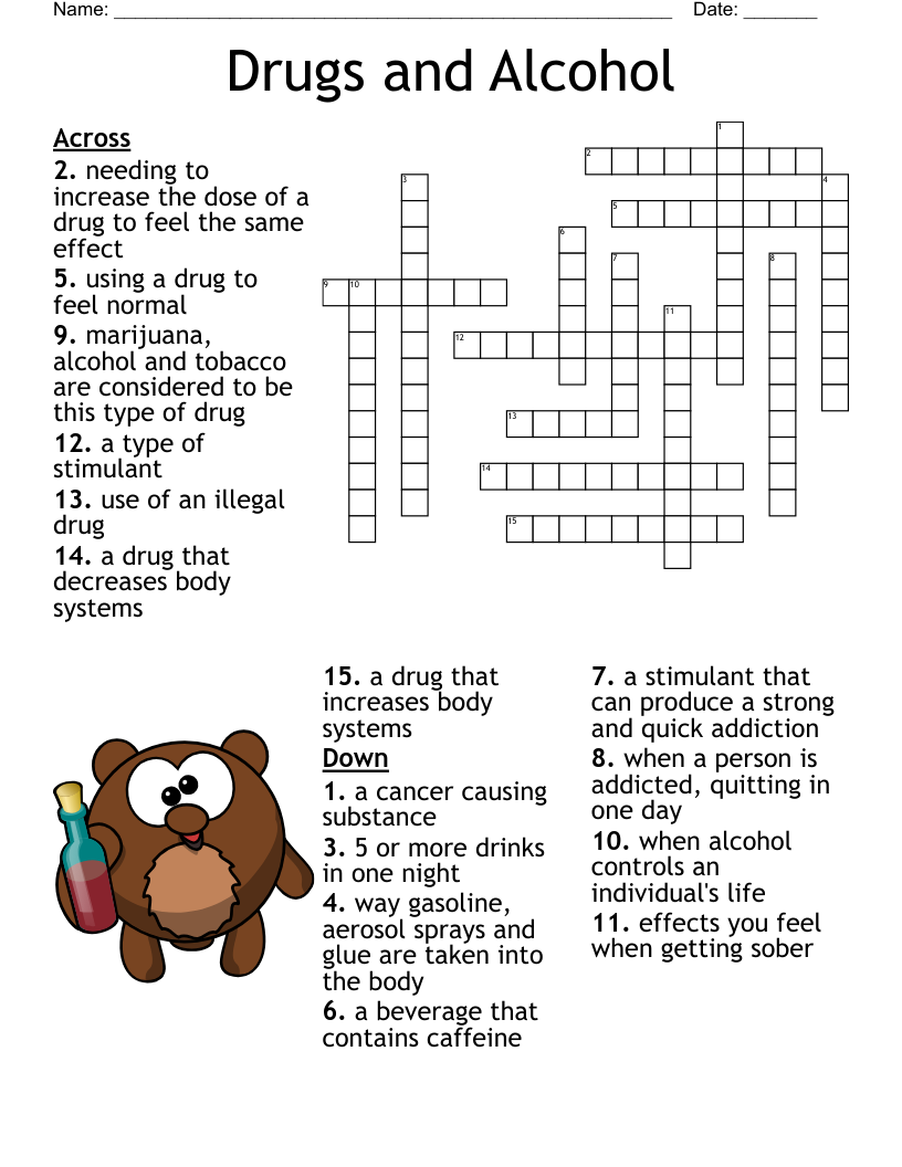 12 STEP RECOVERY Crossword WordMint