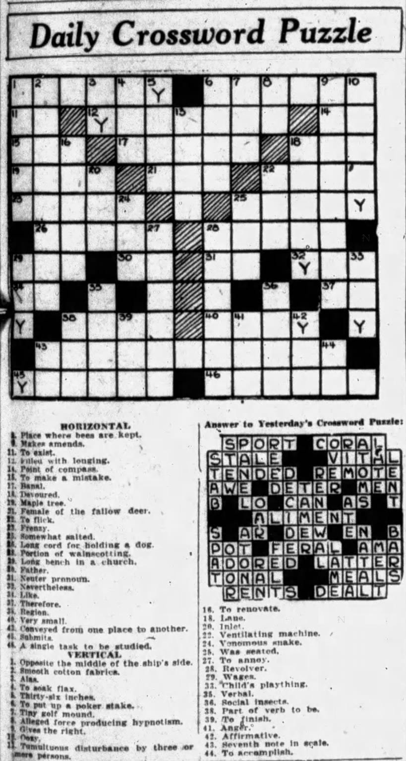 Puzzles And Crosswords Globe And Mail