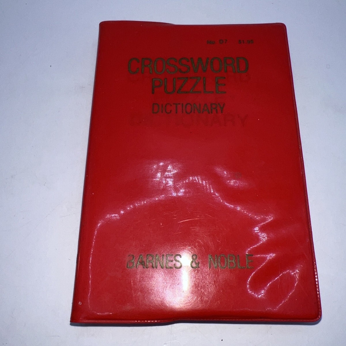 1957 Barnes Noble Crossword Puzzle Dictionary 5 X 3 5 Plastic Cover 251 Pgs EBay