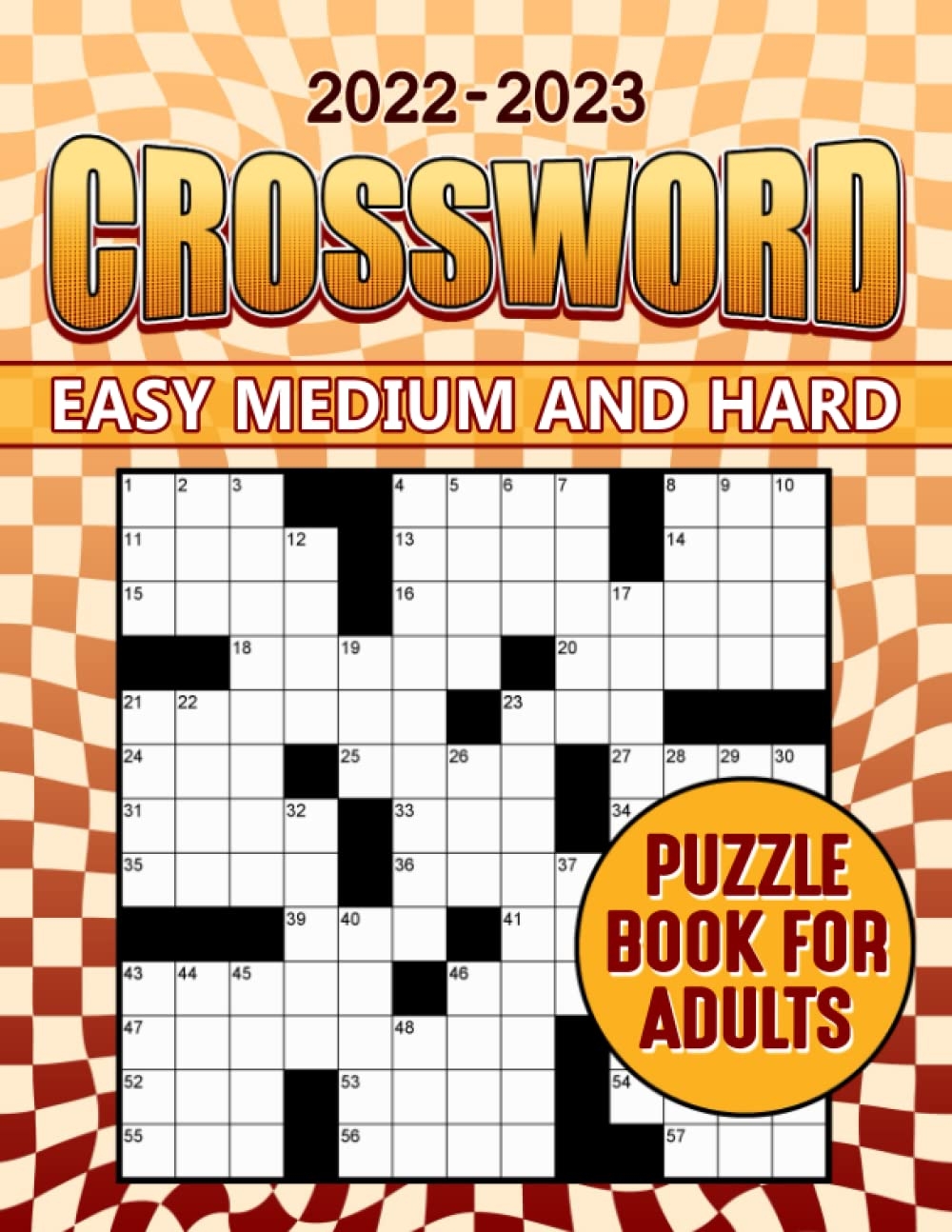 2023 New Easy Medium Hard Crossword Puzzle Books For Adults Easy To Difficult Crossword Puzzle Books For Adults Large Crossword Puzzles For Seniors Large Print Medium Crossword Puzzle Books Litteral Charles C 