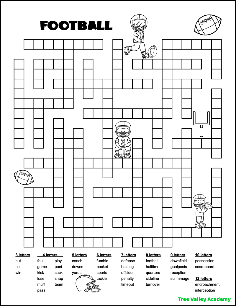 21 Free Printable Fill In Word Puzzles For Kids Tree Valley Academy Worksheets Library