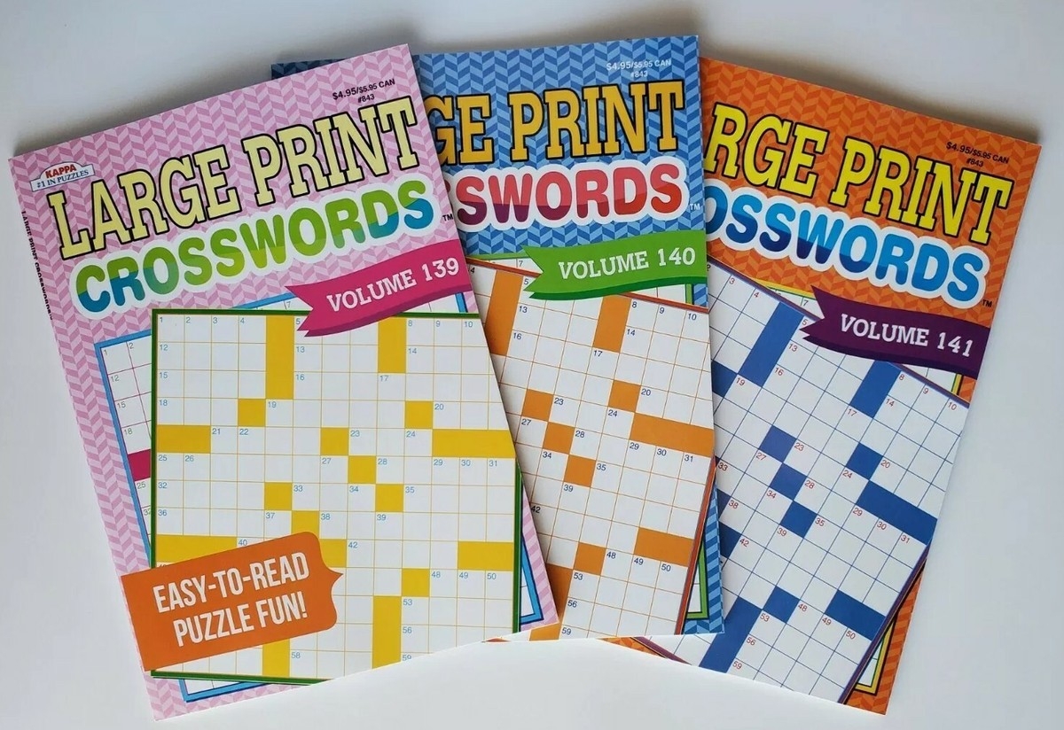 Books Of Crossword Puzzles