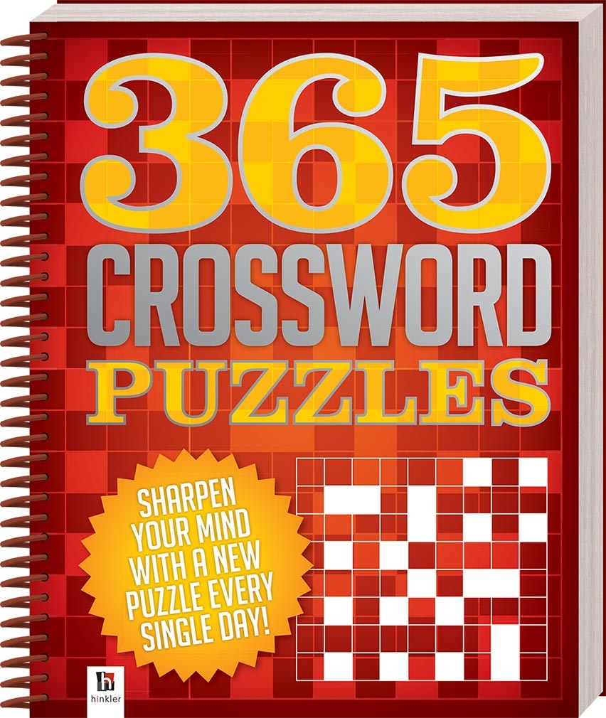 Crossword Puzzle Books Spiral Bound