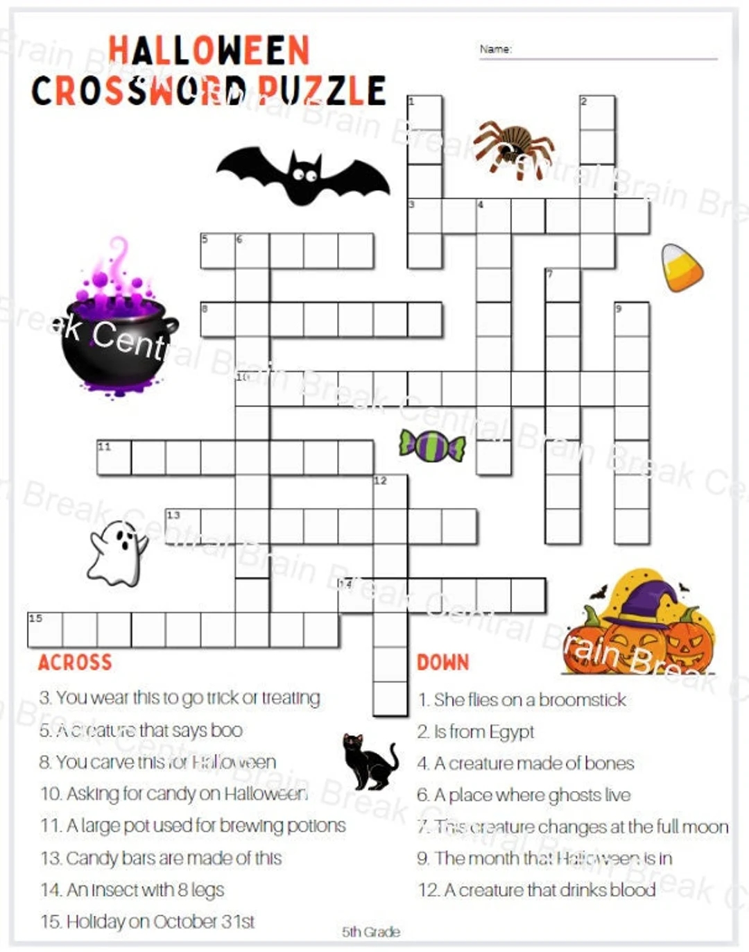 Crossword Puzzle Halloween Costume
