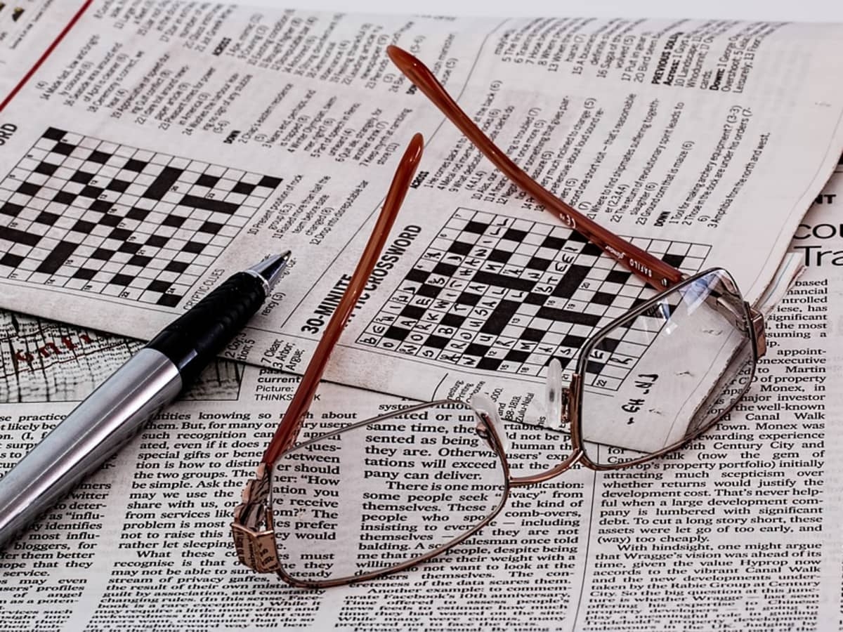 A History Of Crosswords HobbyLark