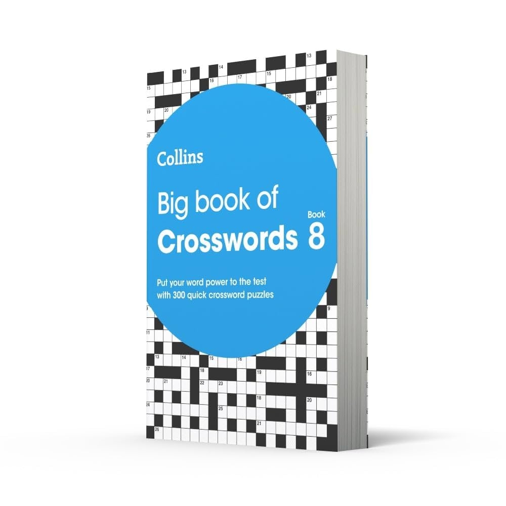 Amazon Big Book Of Crosswords 8 300 Quick Crossword Puzzles Collins Crosswords 9780008403935 Collins Puzzles Books