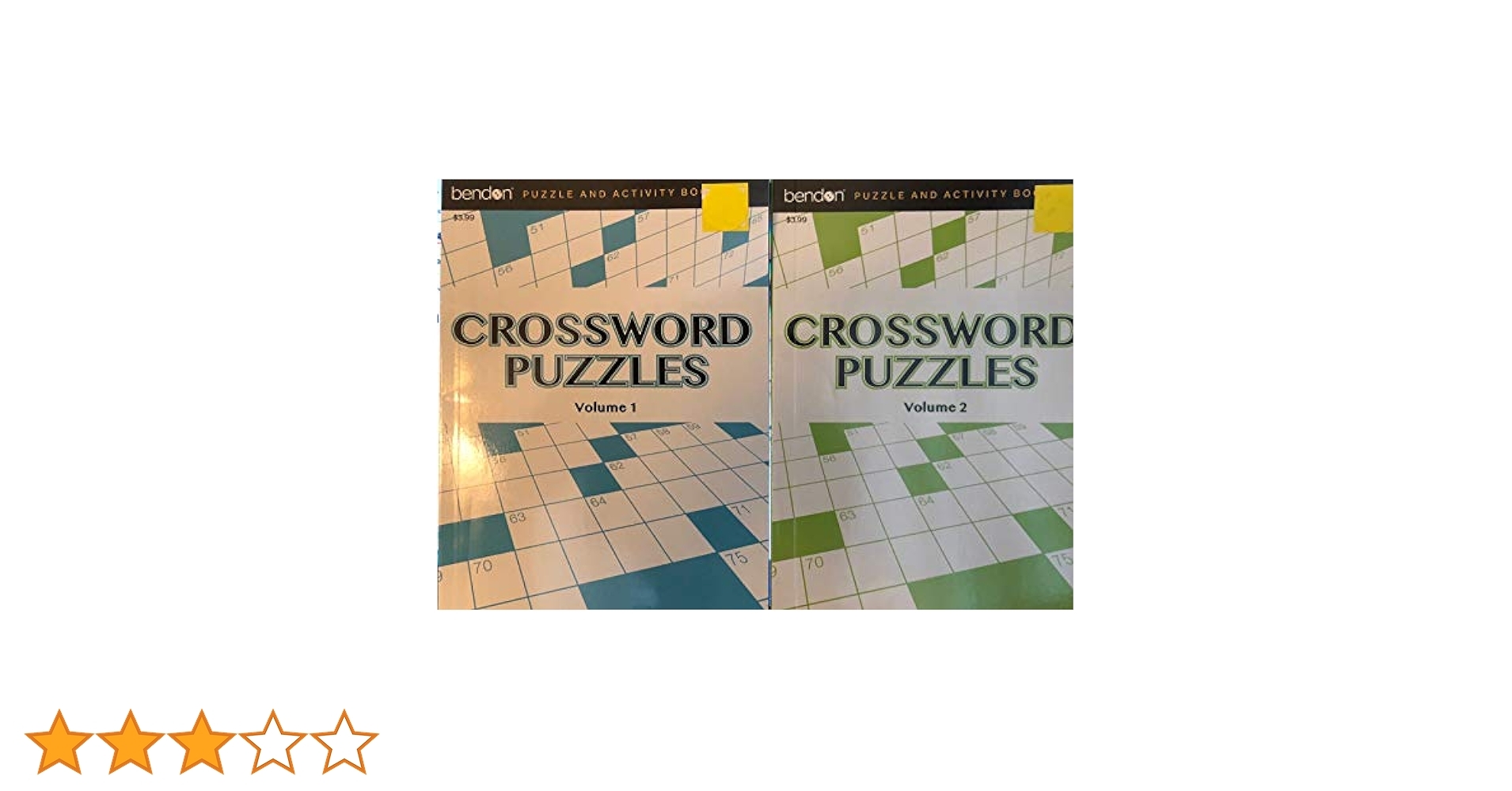 Amazon Crossword Puzzles VOLUMES Vary By BENDON Digest Size Toys Games