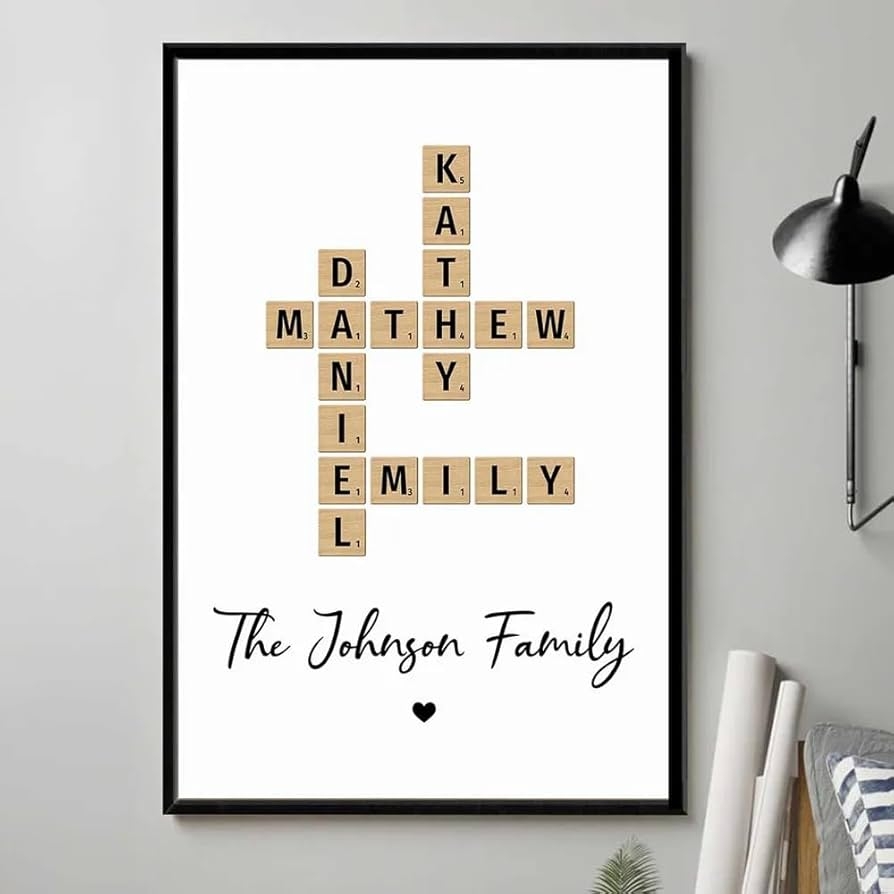 Amazon Family Crossword Art Created In A Moment Treasured 