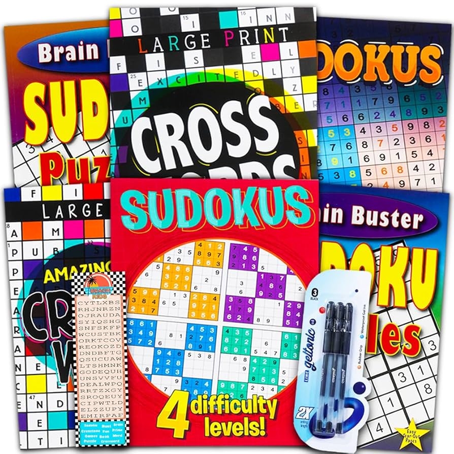 Crossword Puzzles Books For Sale