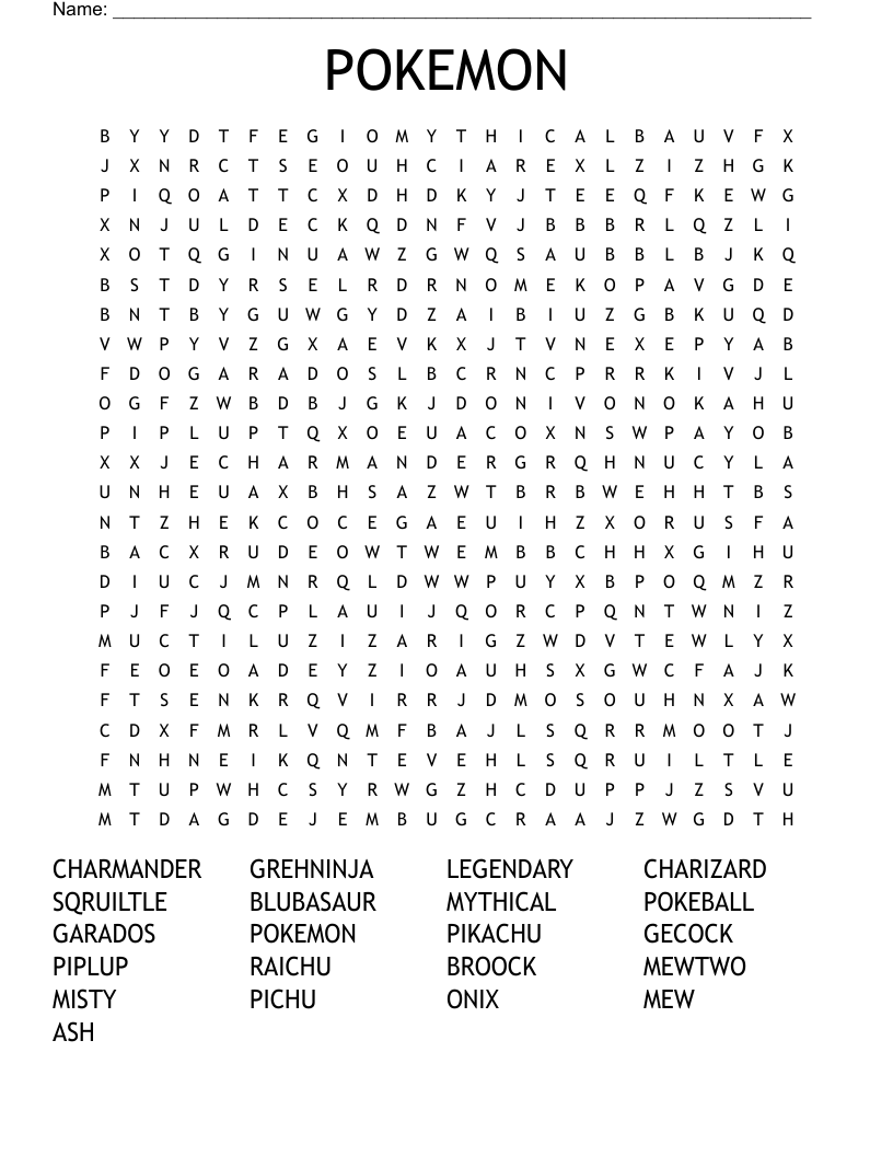 Anime Manga Crosswords Word Searches Bingo Cards WordMint