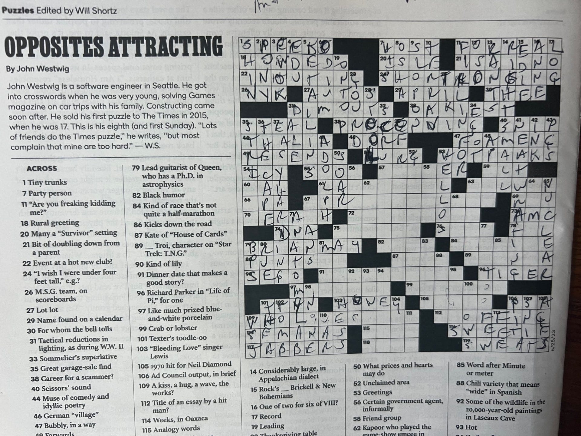 Crossword Puzzles With Friends Answers