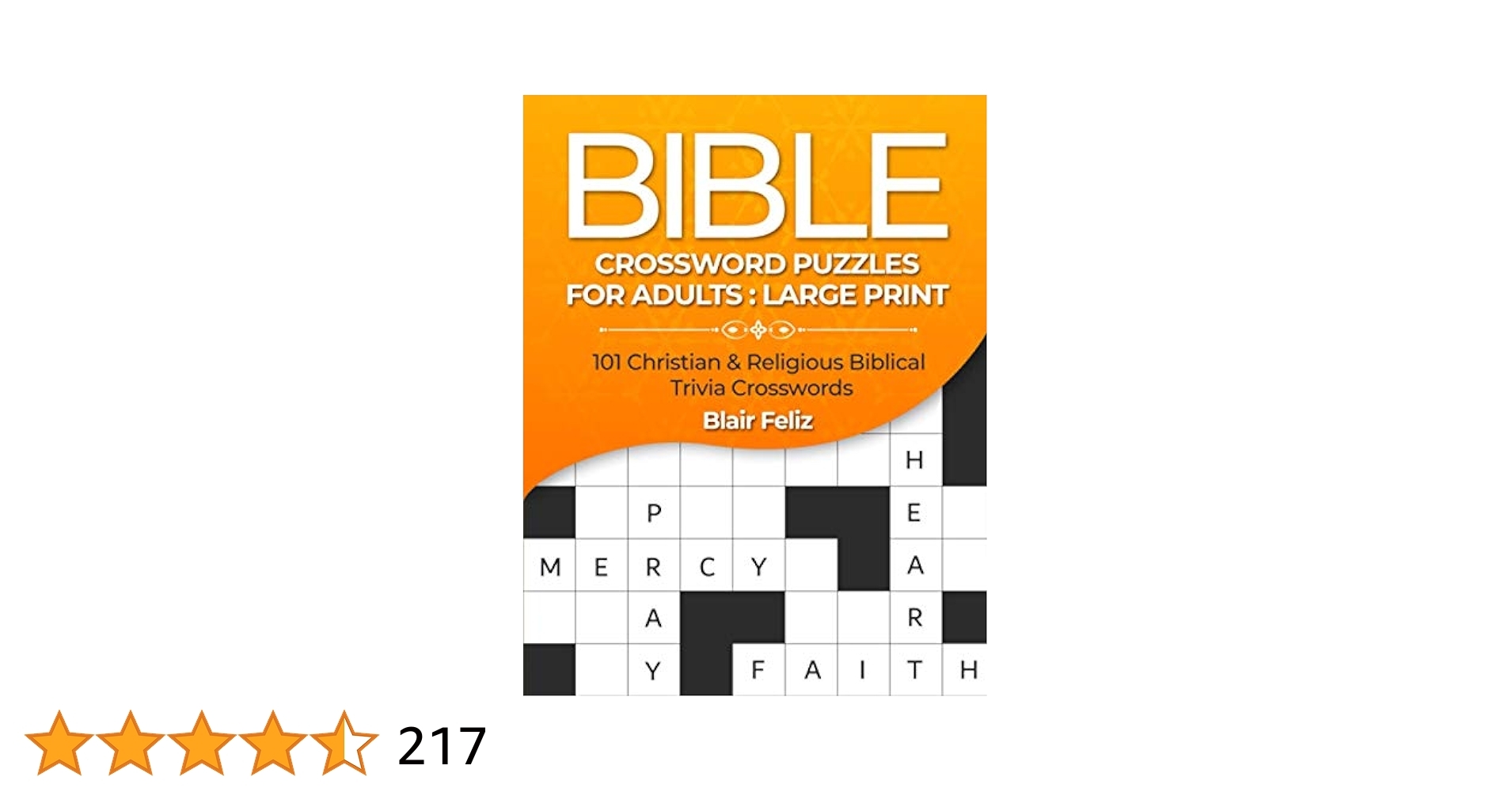 Bible Crossword Puzzles For Adults Large Print 101 Christian Religious Biblical Trivia Crosswords Feliz Blair 9798703785089 Amazon Books