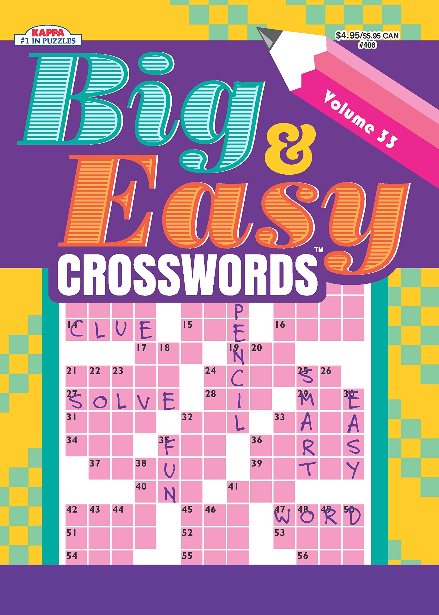 Big Easy Crosswords Puzzle Book Kappa Books Publishers 9781559910378 Amazon Books