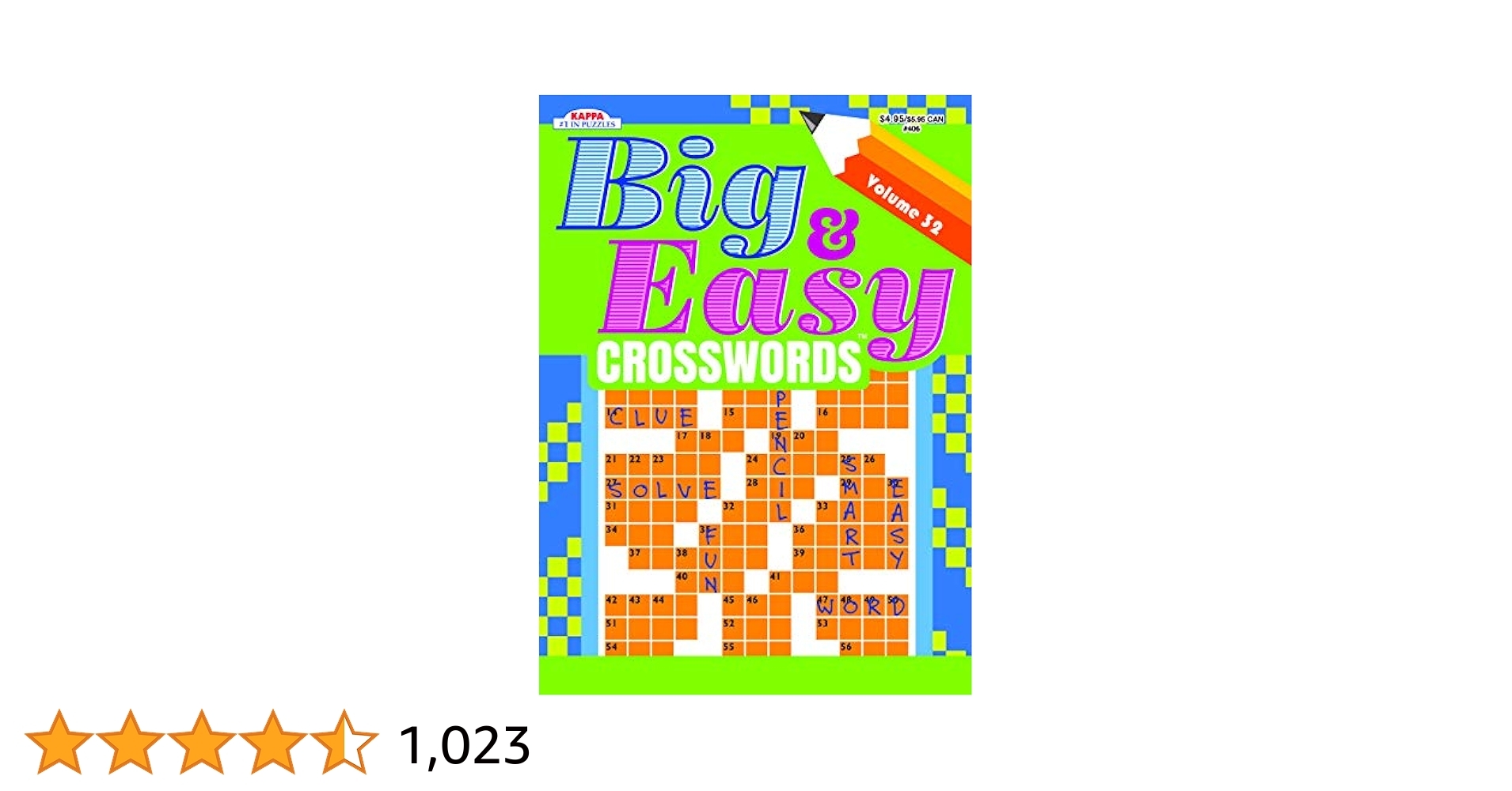 Big Easy Crosswords Puzzle Book Kappa Books Publishers 9781559935425 Amazon Books