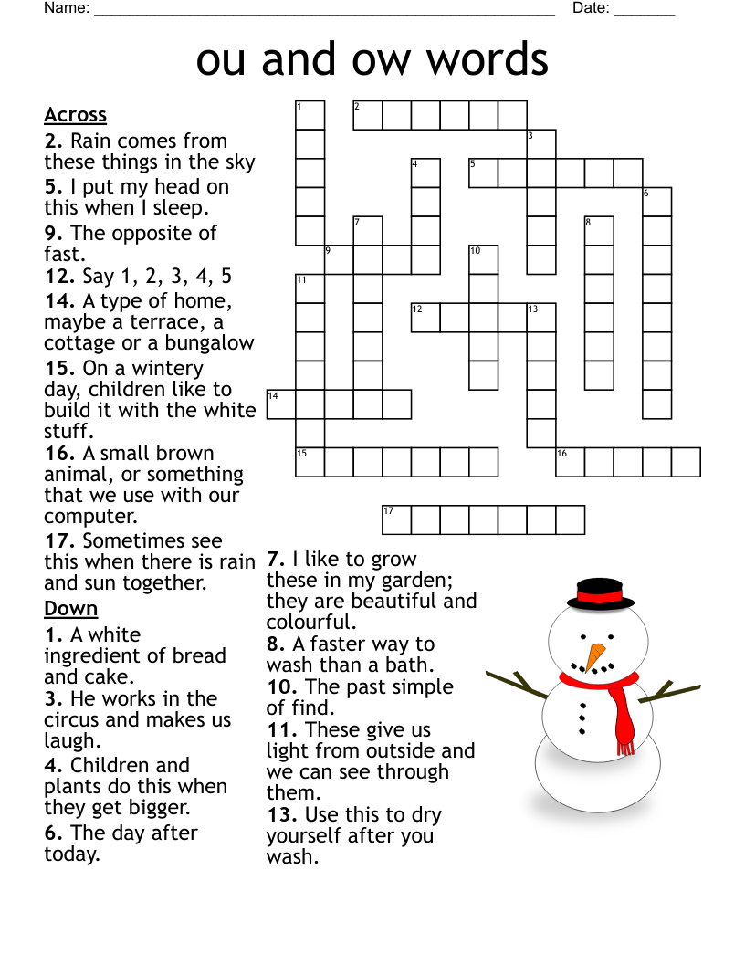Word Crossword Puzzles Online Free