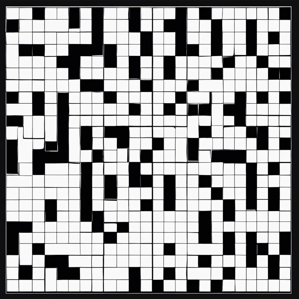 Blank Crossword Puzzle Template Blank Crossword Puzzle Tem 