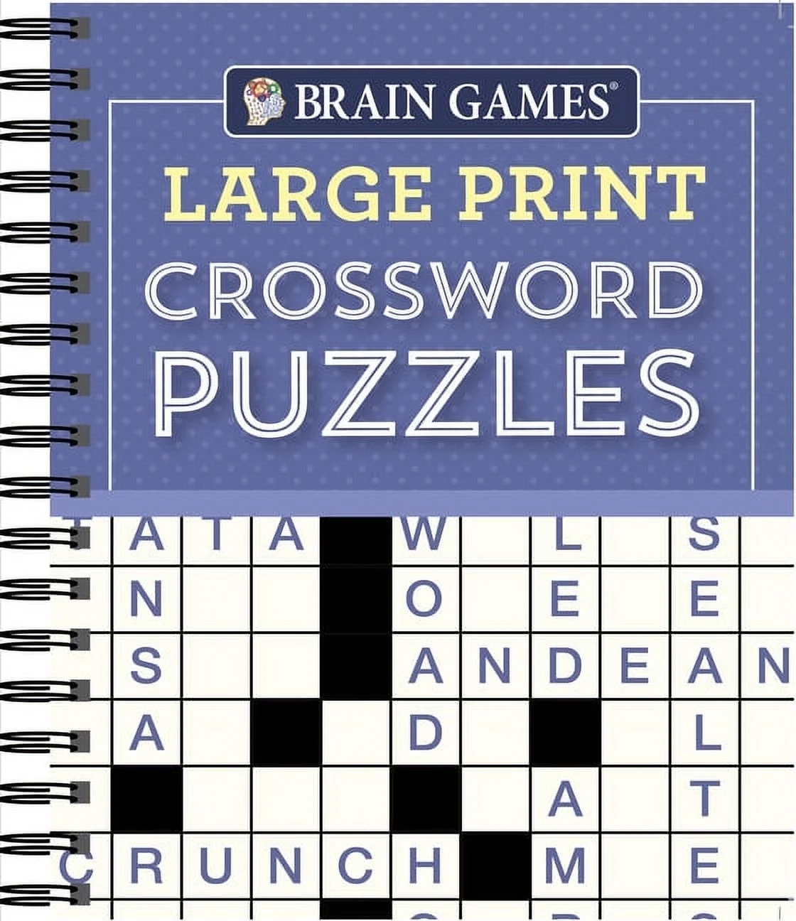 Large Print Easy Crossword Puzzles Printable