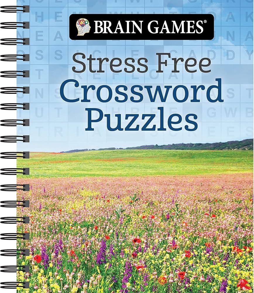 Brain Games Stress Free Crossword Puzzles Publications International Ltd Brain Games 9781639382651 Amazon Books
