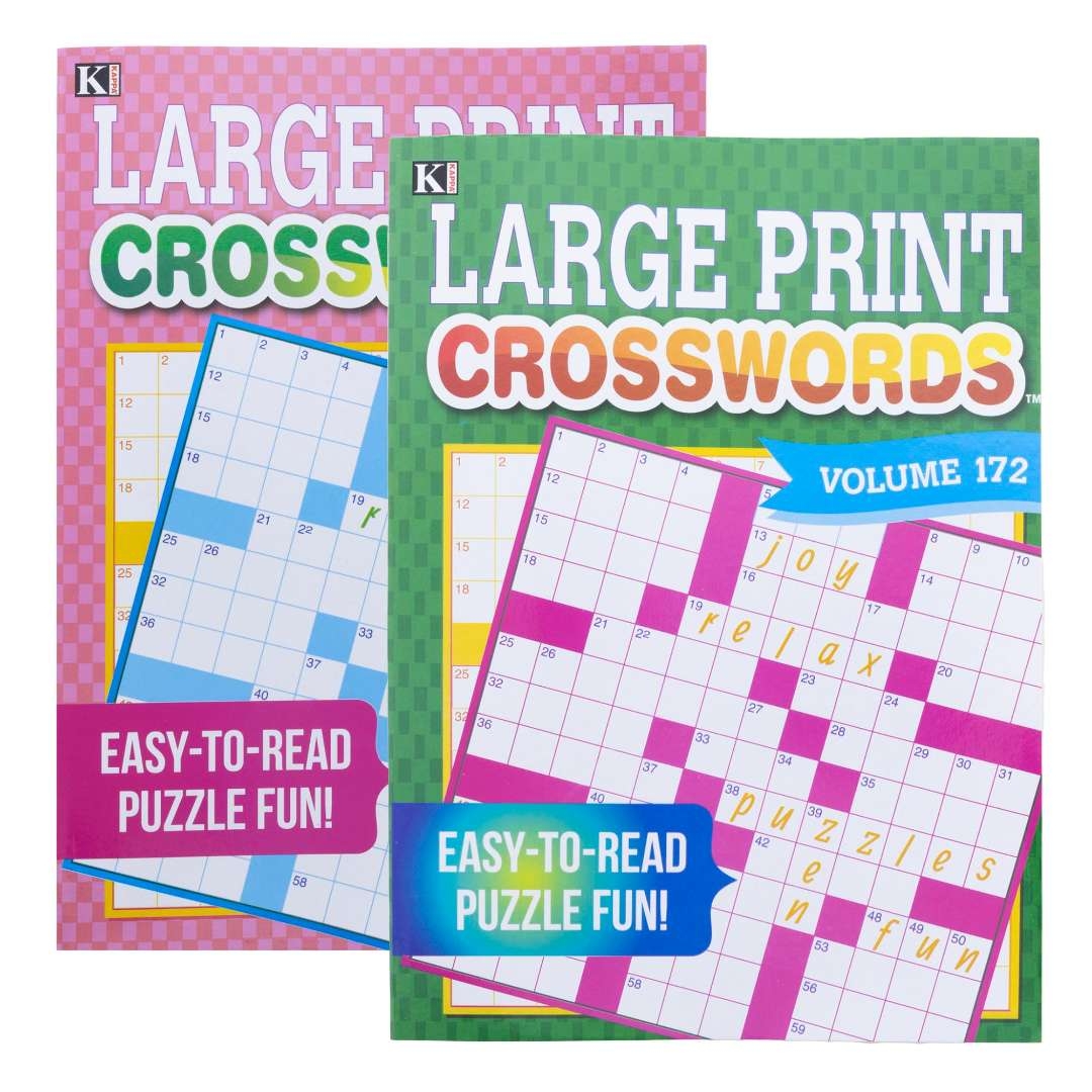 Bulk Crossword Puzzles Discounted