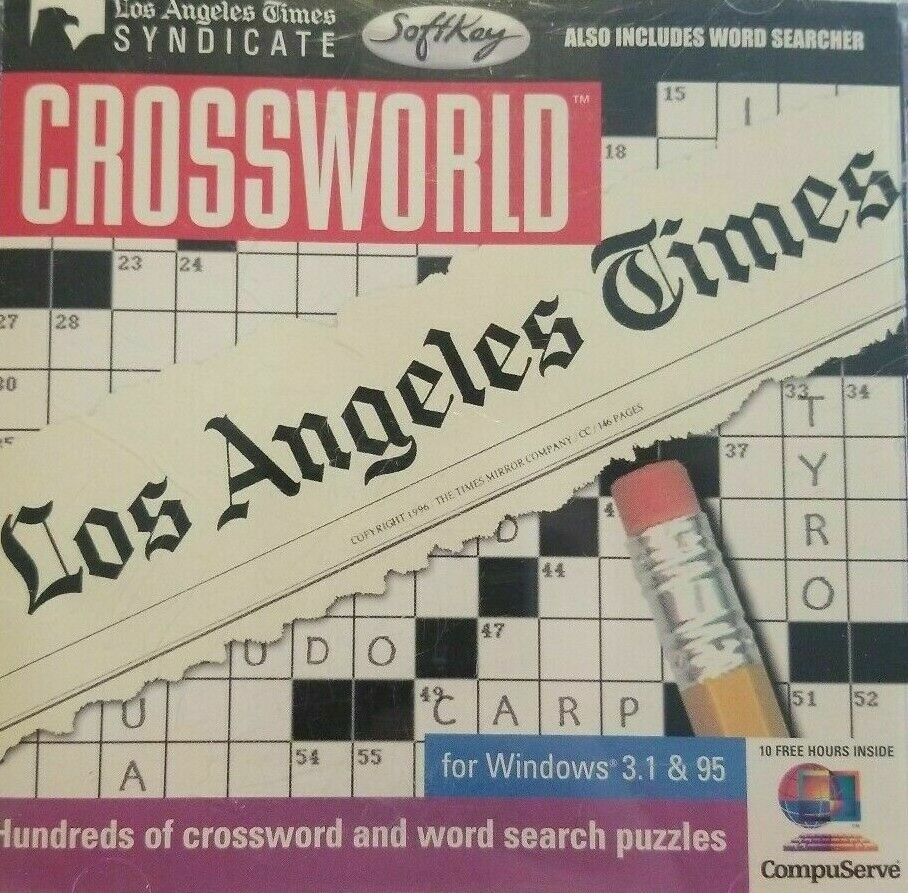 Chicago Tribune Los Angeles Times Crossword Collection CD BRAND NEW 37 EBay