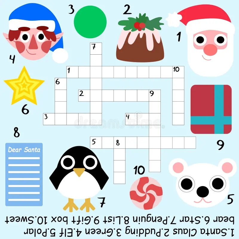 Christmas Crossword Stock Illustrations 613 Christmas Crossword Stock Illustrations Vectors Clipart Dreamstime