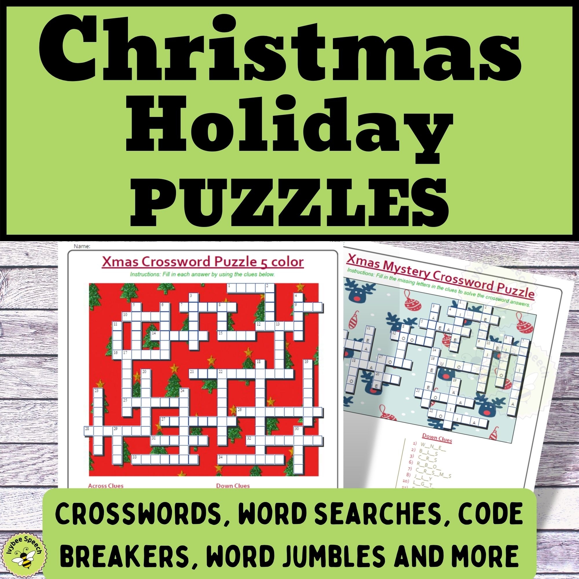 Word Crossword Puzzles Printable