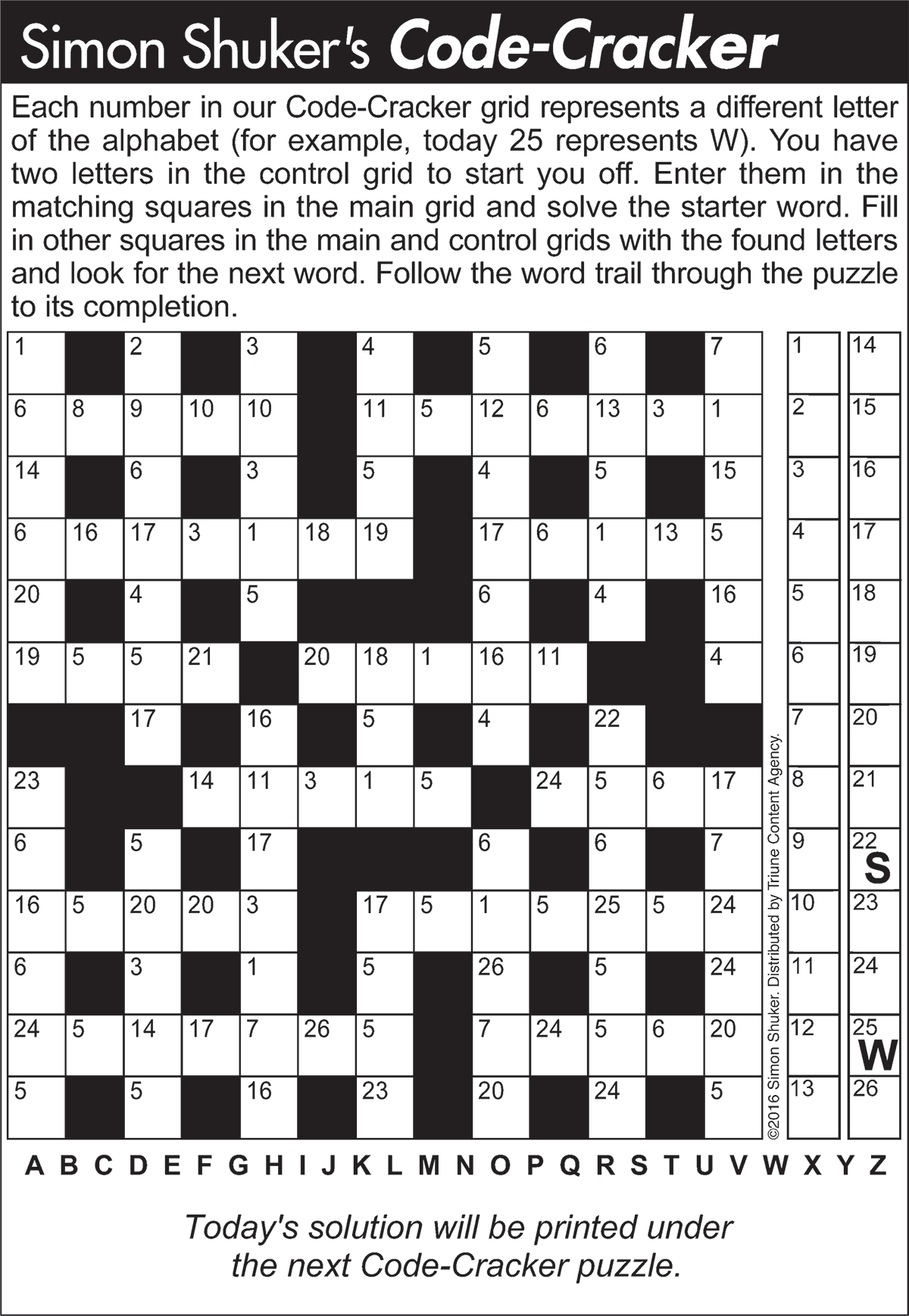 Code Cracker Word Puzzles