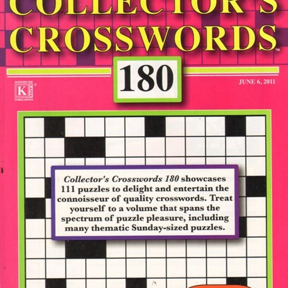 Kappa Collector Crossword Puzzles Books