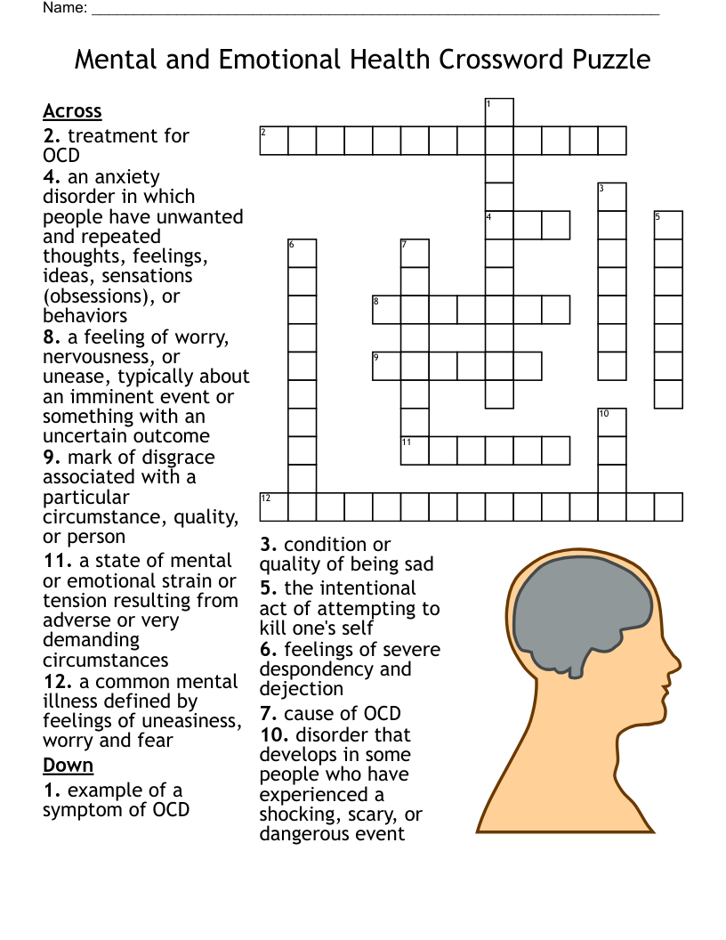 Cross Word Puzzle With Word Bank Crossword WordMint