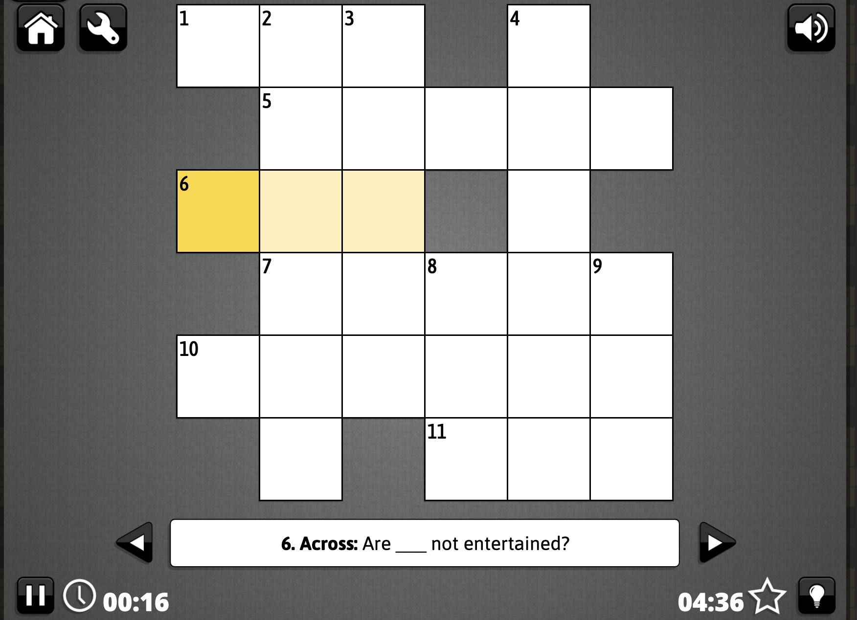 Crossword Puzzles Free Online