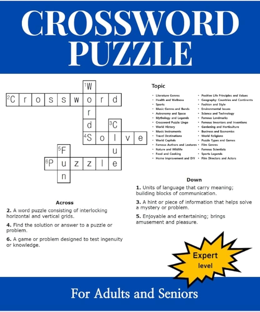 Crossword Classics Timeless Puzzles For Endless Fun