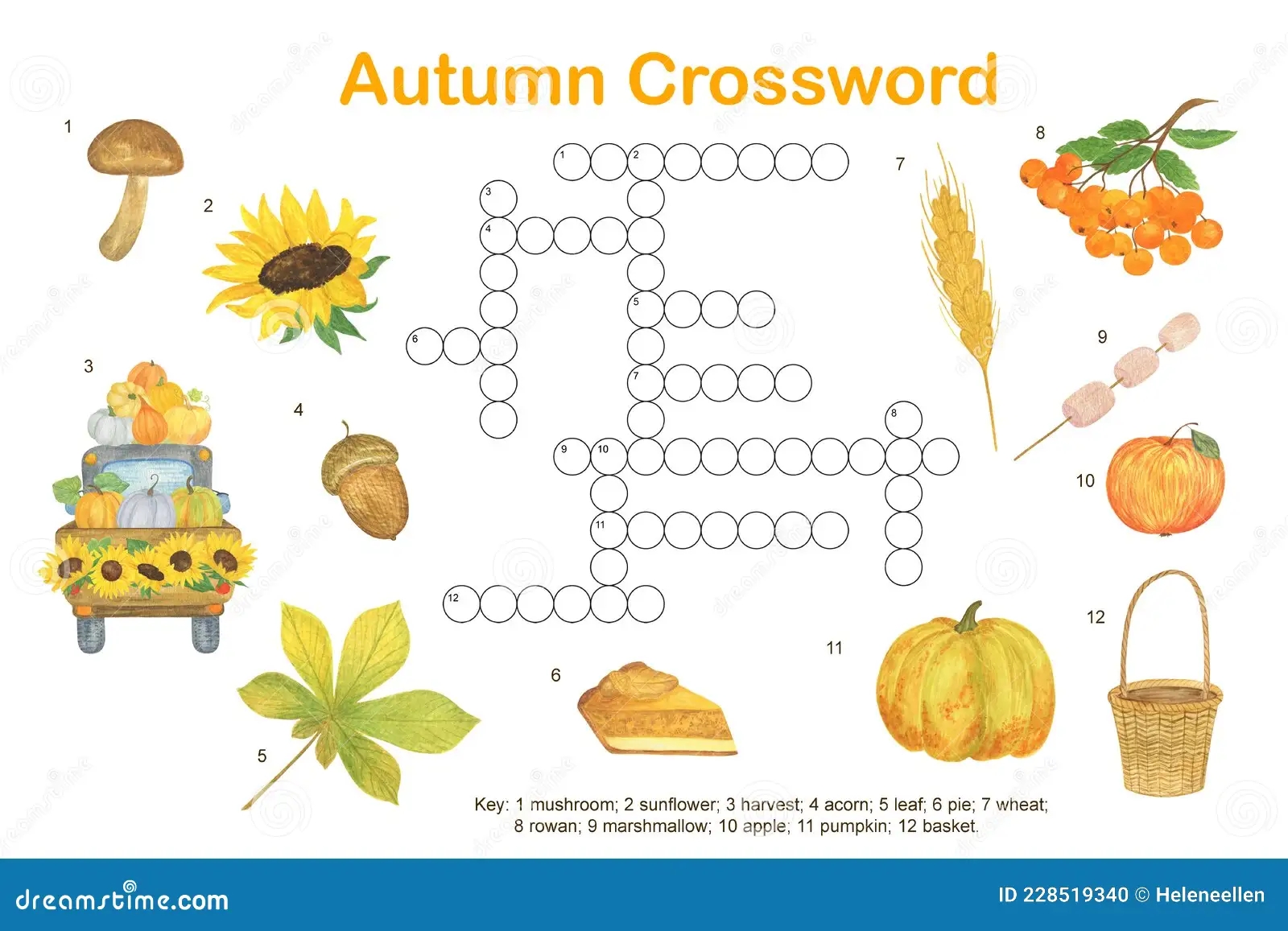Crossword Fall Stock Illustrations 167 Crossword Fall Stock Illustrations Vectors Clipart Dreamstime