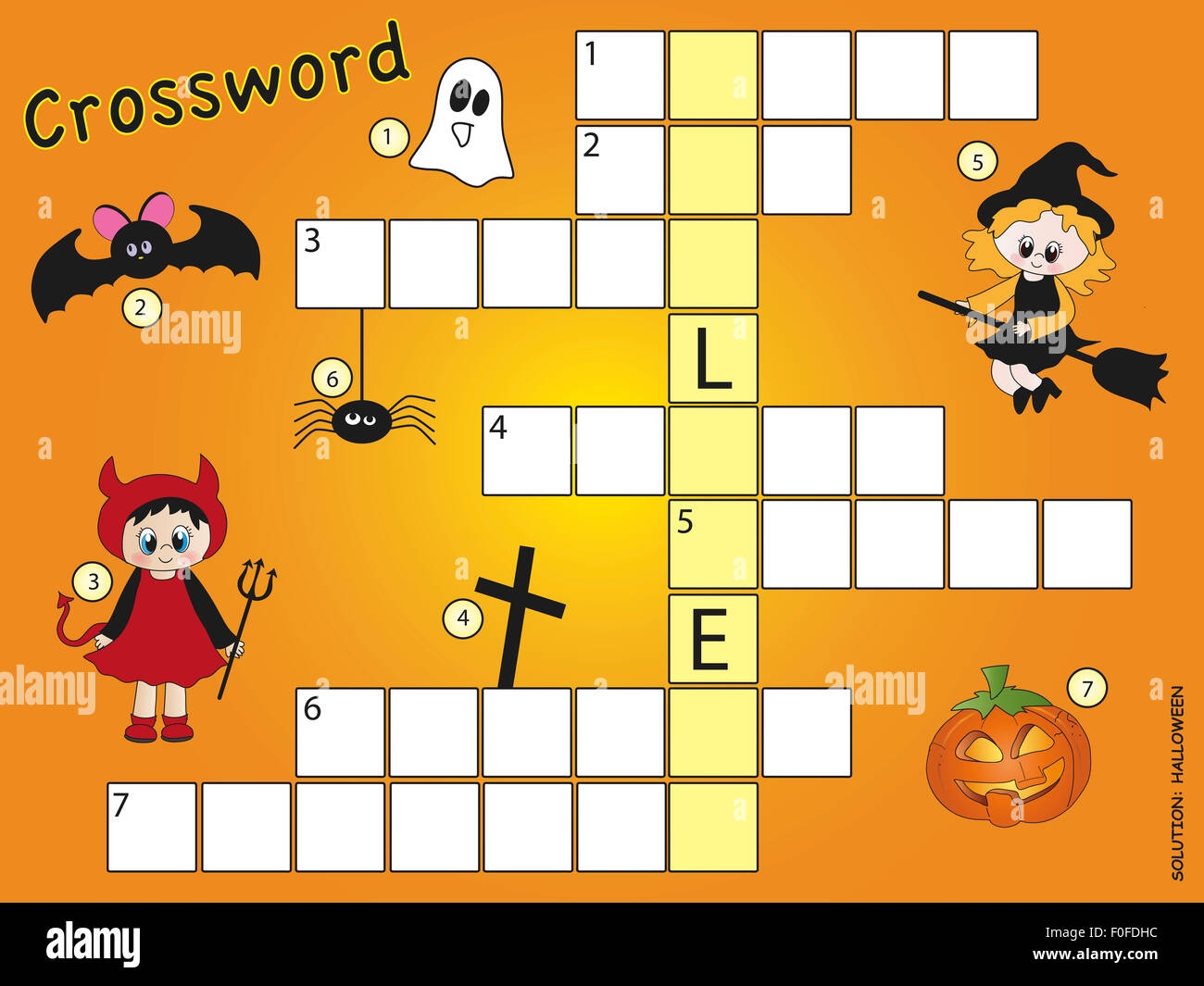 Halloween Crossword Puzzles Online