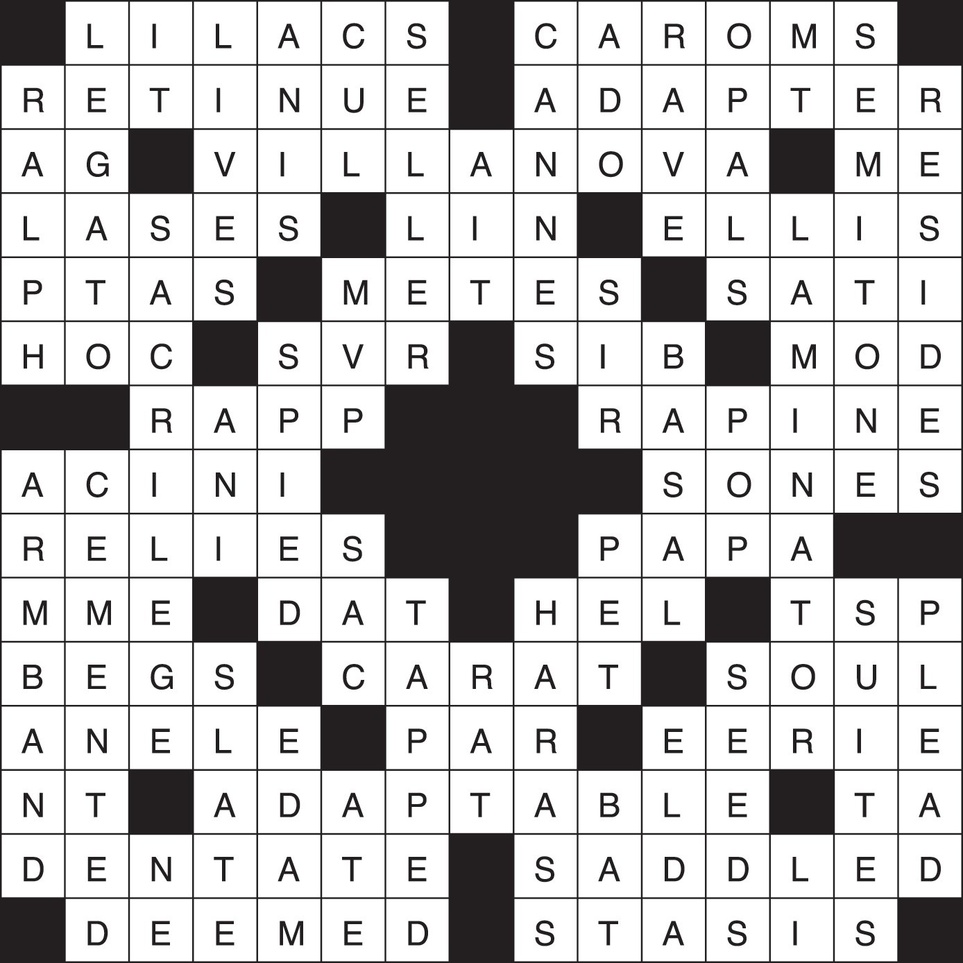 Nyt Crossword Puzzles With Answers