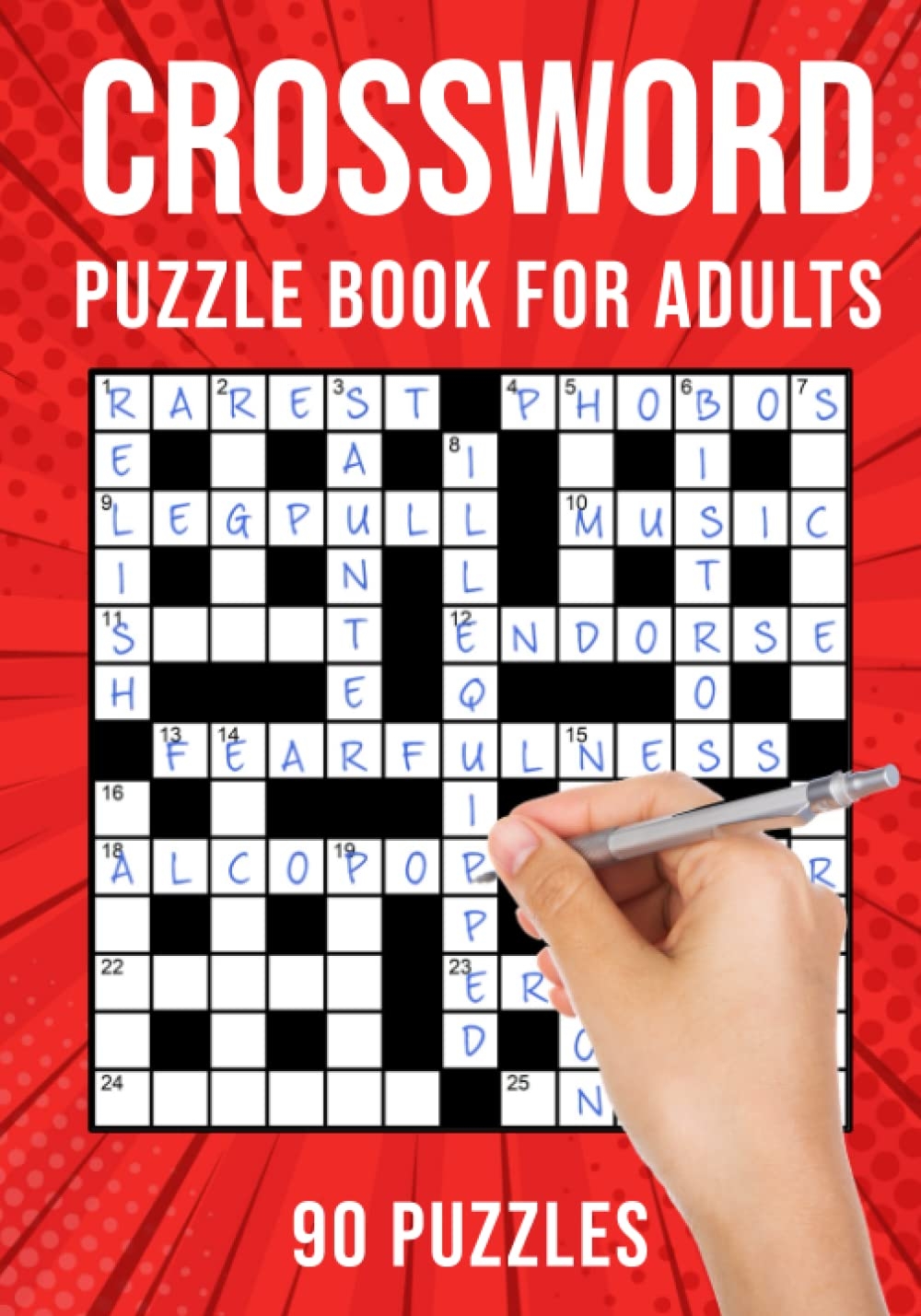 Crossword Puzzle Book For Adults Quick Daily Cross Word Activity Books 90 Puzzles UK Version Amazon co uk Publishing Puzzle King 9798638541842 Books