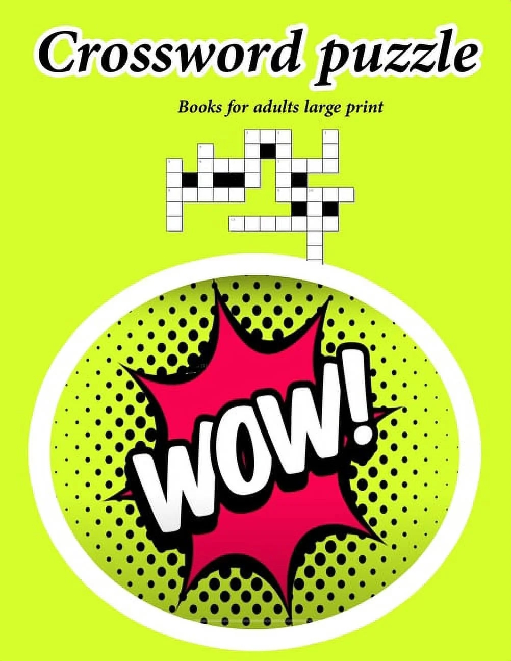 Crossword Puzzle Books For Adults Large Print Crossword Game For Puzzle Lovers Easy to Read Large Print Crossword Puzzle Books For Adults Paperback Walmart