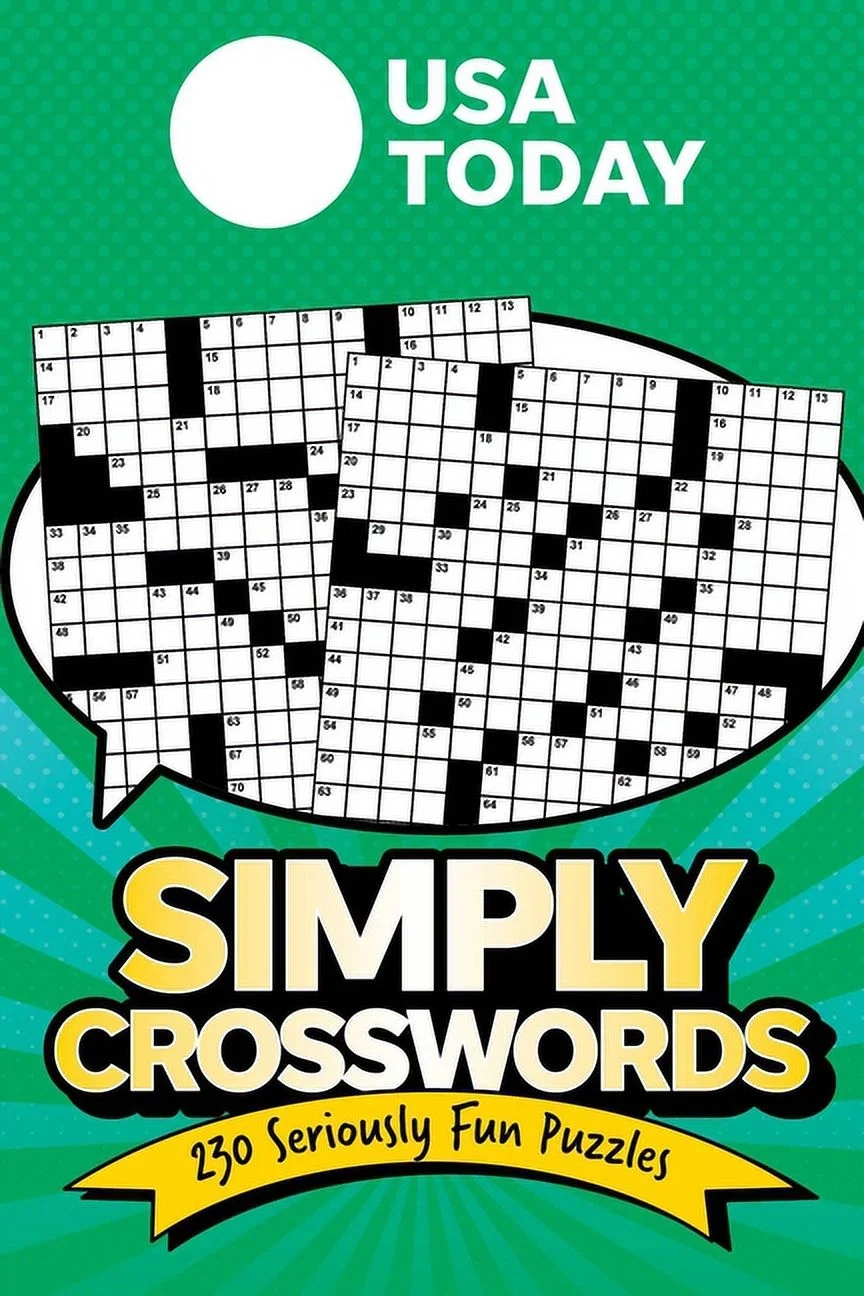 Crossword Puzzle Books In Game Activity Books Walmart