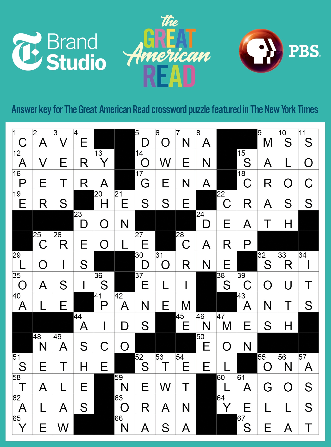 Nyt Crossword Puzzle Printable