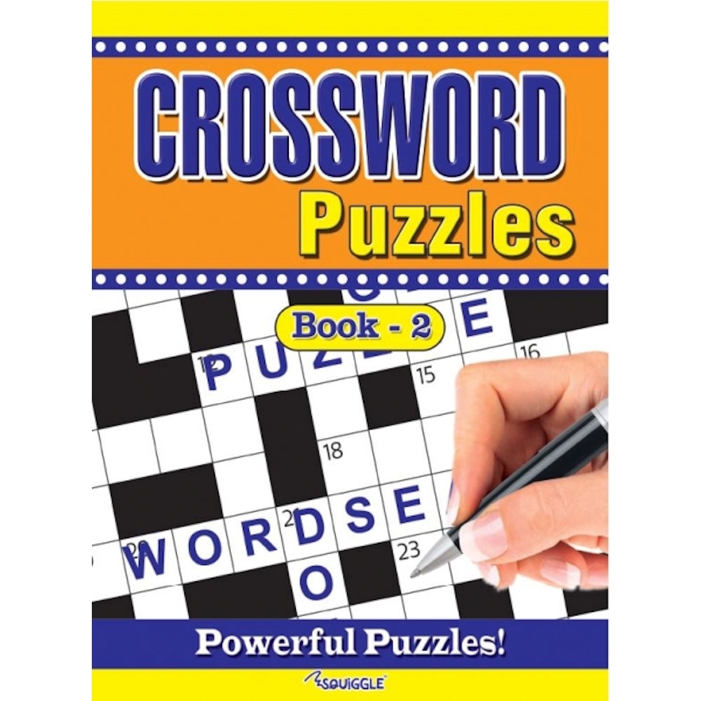 Crossword Puzzles A4 Large Print Puzzle Books Trivia Fun Adults Children Brain EBay Australia