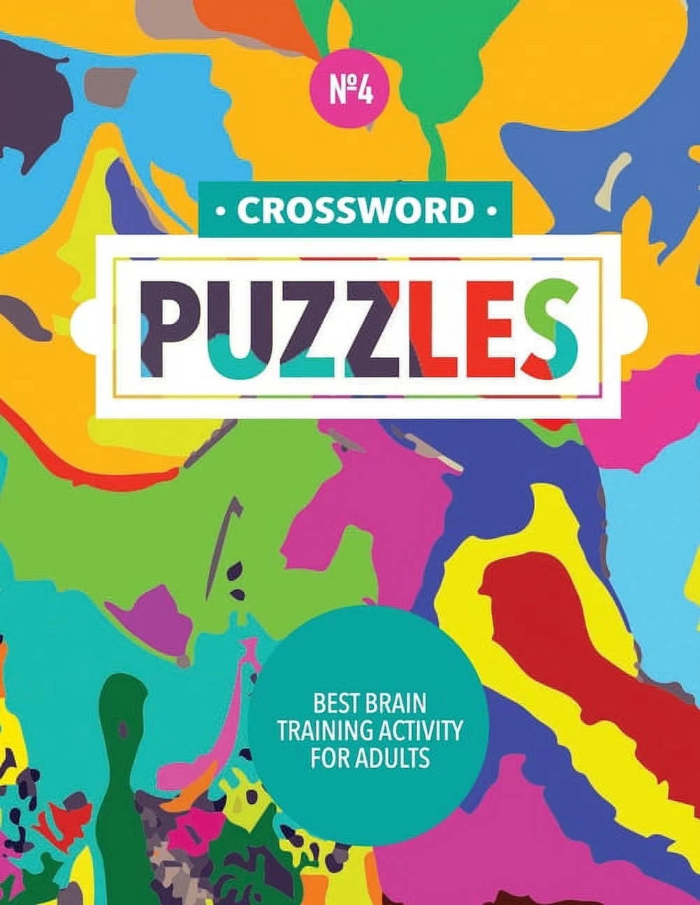 Crossword Puzzles Best Brain Training Activity For Adults Fourth Book Paperback Walmart